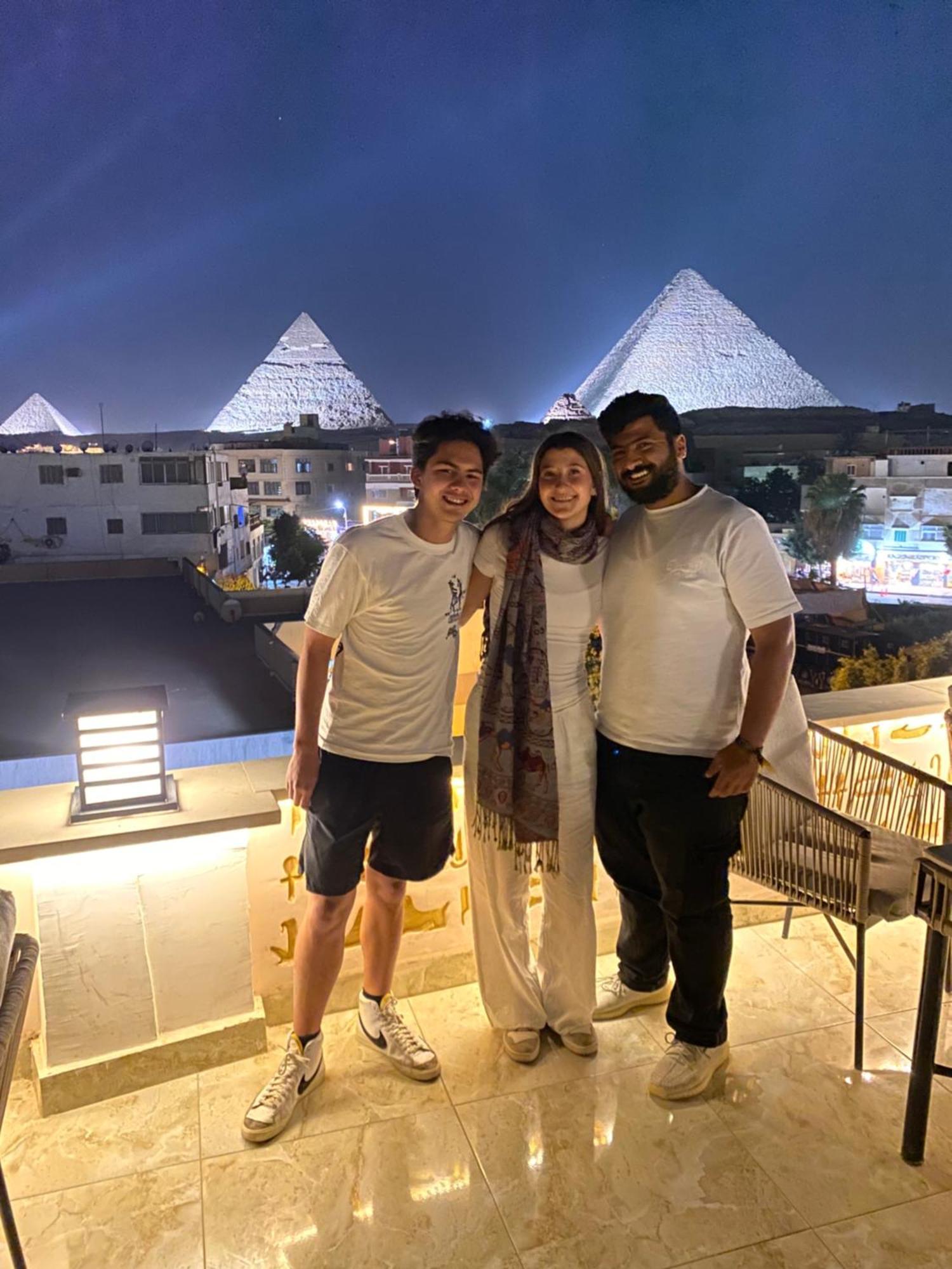 Queen Ash Pyramid View Inn Kafret el-Gabal Buitenkant foto